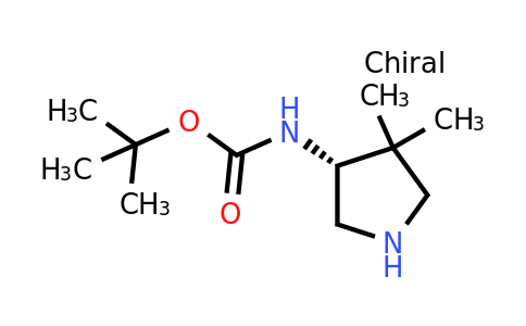 CAS 219323-15-6 | tert-butyl N-[(3R)-4,4-dimethylpyrrolidin-3-yl]carbamate
