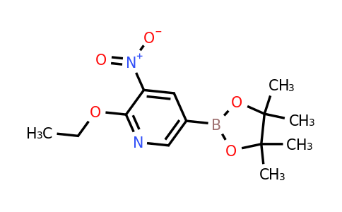 CAS 2194550-40-6 | 2-Ethoxy-3-nitro-5-(4,4,5,5-tetramethyl-1,3,2-dioxaborolan-2-YL)pyridine