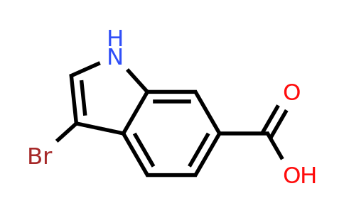 CAS 219508-19-7 | 3-bromo-1H-indole-6-carboxylic acid