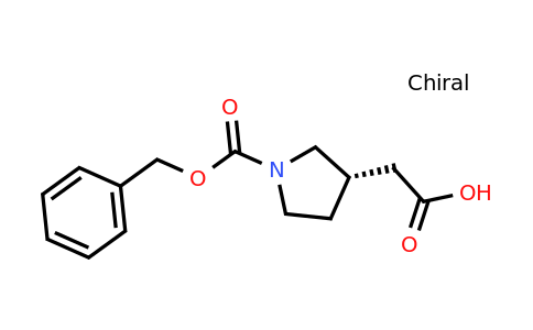 CAS 219560-29-9 | (S)-2-(1-((Benzyloxy)carbonyl)pyrrolidin-3-yl)acetic acid