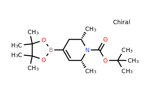 CAS 2196186-98-6 | tert-butyl cis-2,6-dimethyl-4-(4,4,5,5-tetramethyl-1,3,2-dioxaborolan-2-yl)-3,6-dihydro-2H-pyridine-1-carboxylate