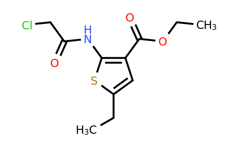 CAS 219620-46-9 | ethyl 2-(2-chloroacetamido)-5-ethylthiophene-3-carboxylate