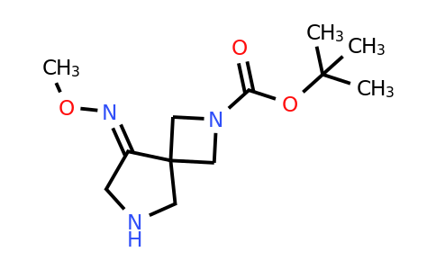 CAS 219680-63-4 | 2,6-Diazaspiro[3.4]octane-2-carboxylic acid, 8-(methoxyimino)-, 1,1-dimethylethyl ester