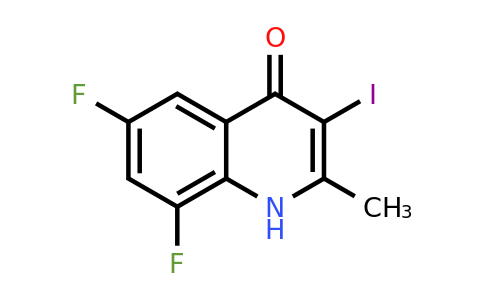 CAS 219689-77-7 | 6,8-Difluoro-3-iodo-2-methylquinolin-4(1H)-one