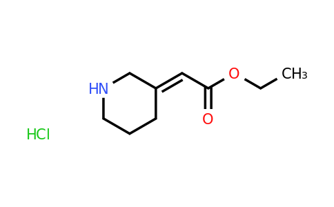Ethyl 2-(3-piperidinylidene)acetate hydrochloride