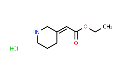 CAS 2197130-34-8 | Ethyl 2-(3-piperidinylidene)acetate hydrochloride