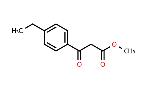 CAS 219745-13-8 | methyl 3-(4-ethylphenyl)-3-oxopropanoate