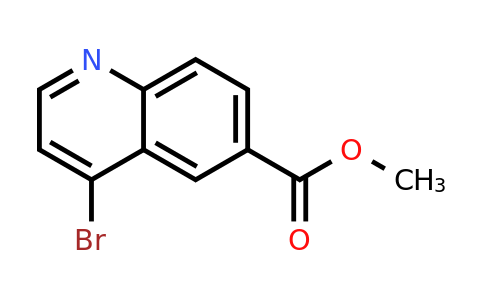 CAS 219763-85-6 | Methyl 4-bromoquinoline-6-carboxylate