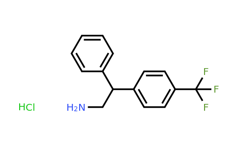 CAS 21979-89-5 | 2-Phenyl-2-(4-(trifluoromethyl)phenyl)ethanamine hydrochloride