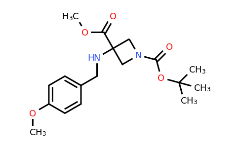 CAS 2198098-55-2 | O1-tert-butyl O3-methyl 3-[(4-methoxyphenyl)methylamino]azetidine-1,3-dicarboxylate