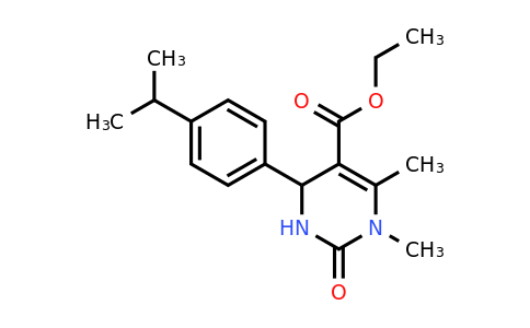 CAS 219814-72-9 | Ethyl 4-(4-isopropylphenyl)-1,6-dimethyl-2-oxo-1,2,3,4-tetrahydropyrimidine-5-carboxylate