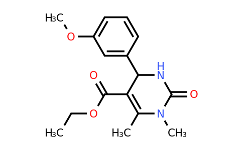 CAS 219814-74-1 | Ethyl 4-(3-methoxyphenyl)-1,6-dimethyl-2-oxo-1,2,3,4-tetrahydropyrimidine-5-carboxylate