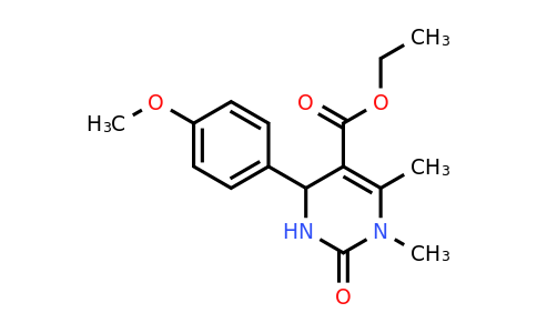 CAS 219814-75-2 | Ethyl 4-(4-methoxyphenyl)-1,6-dimethyl-2-oxo-1,2,3,4-tetrahydropyrimidine-5-carboxylate
