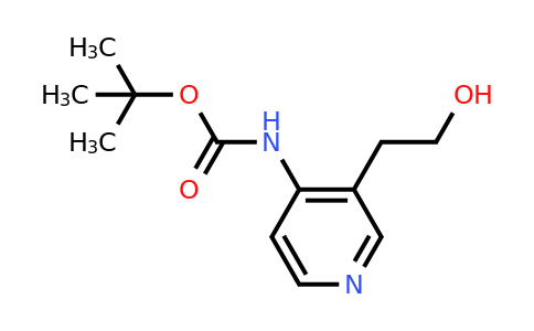 CAS 219834-80-7 | [3-(2-Hydroxy-ethyl)-pyridin-4-yl]-carbamic acid tert-butyl ester