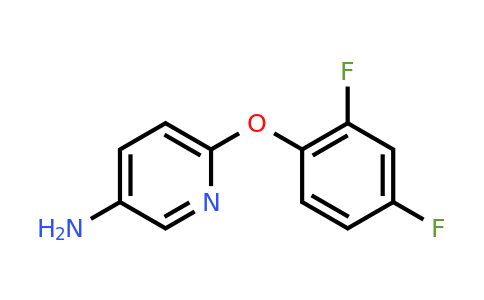 CAS 219865-96-0 | 6-(2,4-Difluoro-phenoxy)-pyridin-3-ylamine
