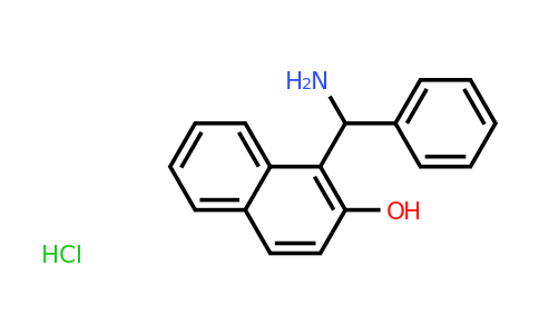 CAS 219897-32-2 | 1-(Amino(phenyl)methyl)naphthalen-2-ol hydrochloride