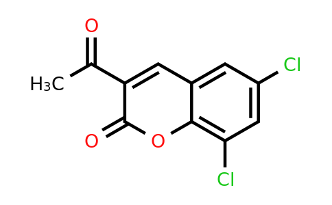 CAS 2199-91-9 | 3-acetyl-6,8-dichloro-2H-chromen-2-one