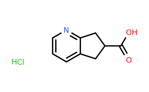 CAS 220001-82-1 | 5H,6H,7H-cyclopenta[b]pyridine-6-carboxylic acid hydrochloride