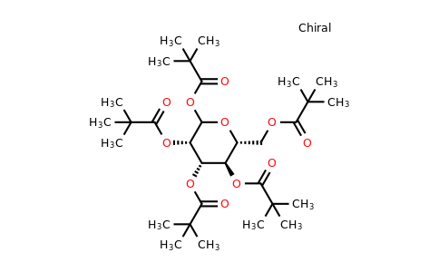 CAS 220017-47-0 | (3S,4S,5R,6R)-6-((Pivaloyloxy)methyl)tetrahydro-2H-pyran-2,3,4,5-tetrayl tetrakis(2,2-dimethylpropanoate)