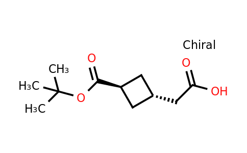 CAS 2200314-34-5 | trans-2-(3-tert-butoxycarbonylcyclobutyl)acetic acid