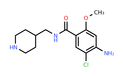 CAS 220032-26-8 | 4-Amino-5-chloro-2-methoxy-N-(piperidin-4-ylmethyl)benzamide