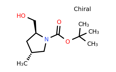CAS 220047-75-6 | 1-Pyrrolidinecarboxylic acid, 2-(hydroxymethyl)-4-methyl-, 1,1-dimethylethyl ester, (2S,4R)-