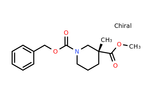 CAS 2200552-17-4 | 1-benzyl 3-methyl (3R)-3-methylpiperidine-1,3-dicarboxylate