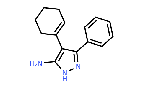 CAS 2201057-79-4 | 4-(Cyclohex-1-en-1-yl)-3-phenyl-1H-pyrazol-5-amine
