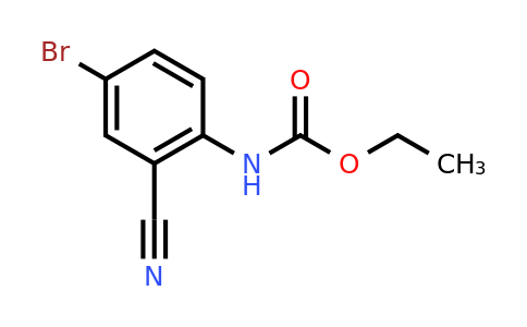 CAS 220269-80-7 | Ethyl (4-bromo-2-cyanophenyl)carbamate
