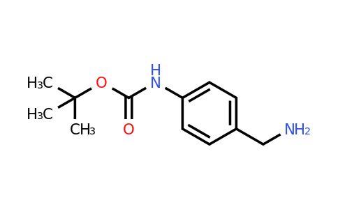 CAS 220298-96-4 | 4-(Boc-amino)benzylamine