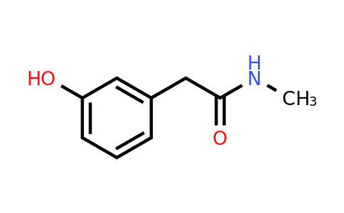 CAS 220299-54-7 | 2-(3-hydroxyphenyl)-N-methylacetamide