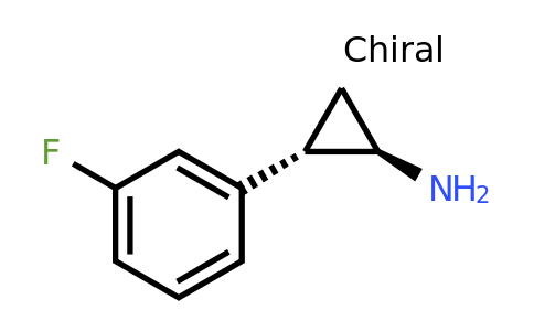 CAS 220353-83-3 | (1R,2S)-2-(3-Fluorophenyl)cyclopropanamine