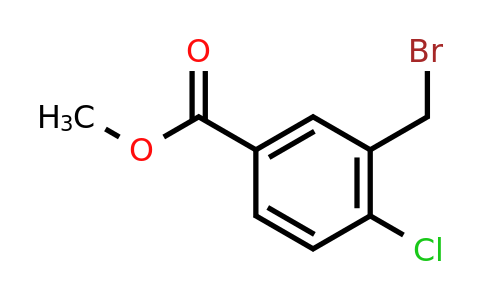 CAS 220464-68-6 | methyl 3-(bromomethyl)-4-chlorobenzoate