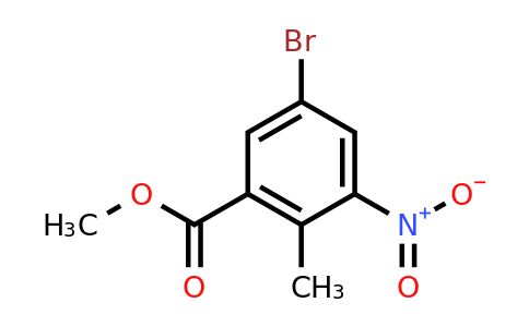 CAS 220514-28-3 | methyl 5-bromo-2-methyl-3-nitrobenzoate