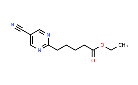 CAS 220574-84-5 | Ethyl 5-(5-cyanopyrimidin-2-yl)pentanoate
