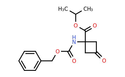 CAS 2205882-76-2 | isopropyl 1-(benzyloxycarbonylamino)-3-oxo-cyclobutanecarboxylate