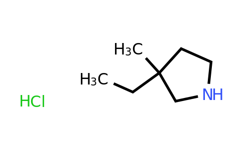 CAS 2206969-73-3 | 3-ethyl-3-methyl-pyrrolidine;hydrochloride