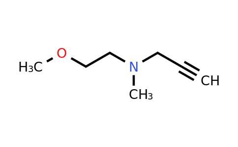 CAS 220699-99-0 | (2-methoxyethyl)(methyl)(prop-2-yn-1-yl)amine