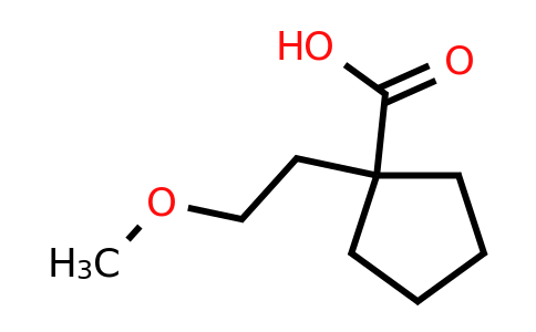 CAS 220876-15-3 | 1-(2-methoxyethyl)cyclopentane-1-carboxylic acid