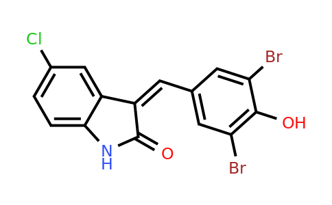 CAS 220904-99-4 | 5-Chloro-3-(3,5-dibromo-4-hydroxybenzylidene)indolin-2-one