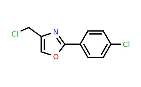 CAS 22091-36-7 | 4-(Chloromethyl)-2-(4-chlorophenyl)-1,3-oxazole