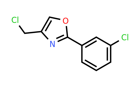 CAS 22091-37-8 | 4-(Chloromethyl)-2-(3-chlorophenyl)-1,3-oxazole