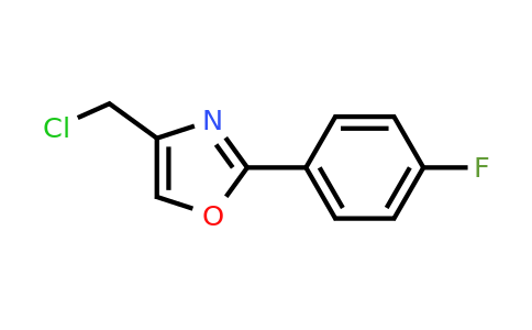 CAS 22091-39-0 | 4-(Chloromethyl)-2-(4-fluorophenyl)-1,3-oxazole