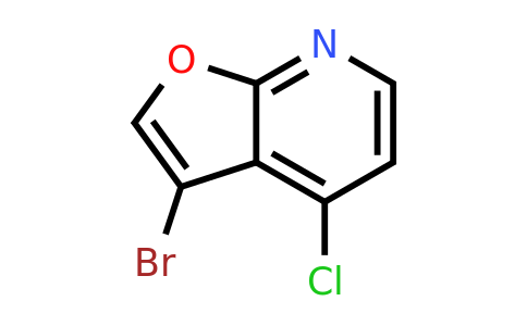 CAS 220939-67-3 | 3-bromo-4-chlorofuro[2,3-b]pyridine