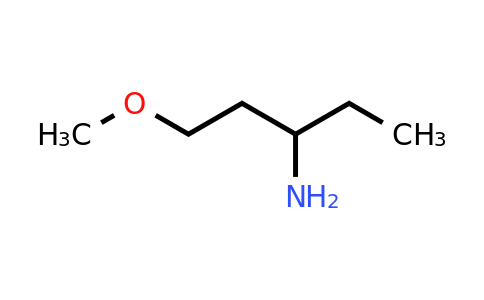 CAS 220952-90-9 | 1-methoxypentan-3-amine