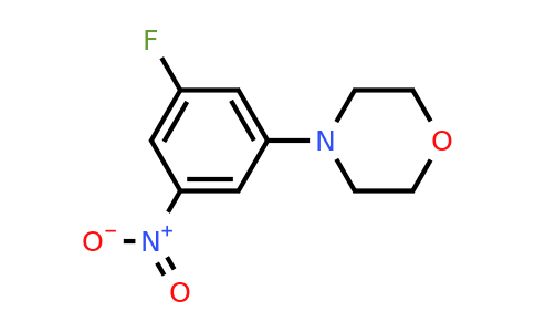 CAS 220954-15-4 | 4-(3-fluoro-5-nitrophenyl)morpholine