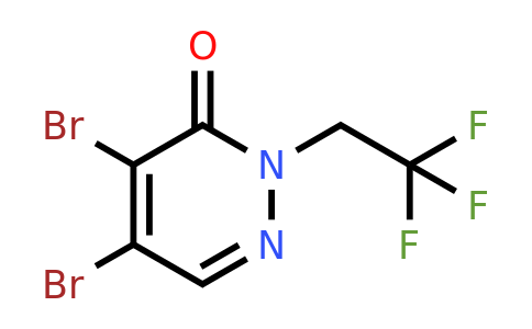 CAS 221030-81-5 | 4,5-dibromo-2-(2,2,2-trifluoroethyl)-2,3-dihydropyridazin-3-one