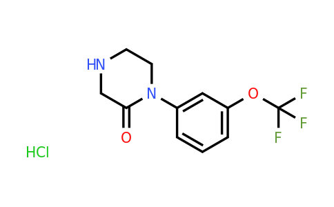 CAS 221039-89-0 | 1-(3-Trifluoromethoxy-phenyl)-piperazin-2-one hydrochloride