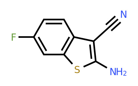 CAS 221061-09-2 | 2-Amino-6-fluorobenzo[B]thiophene-3-carbonitrile