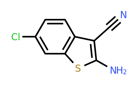 CAS 221061-10-5 | 2-Amino-6-chlorobenzo[B]thiophene-3-carbonitrile
